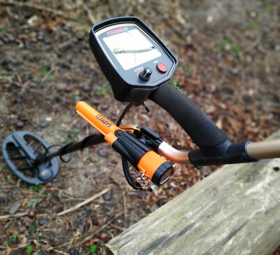 Garrett Pro Pointer Holder Mount Clips for rod Fisher F75, Teknetics T2-image