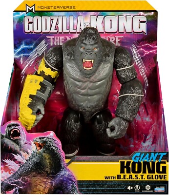 Monsterverse Godzilla x Kong: The New Empire 11 Inch Kong with BEAST Glove 4+-image