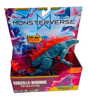 2025 Monsterverse Godzilla x Kong The New Empire Battle Roar Godzilla Evolved-image