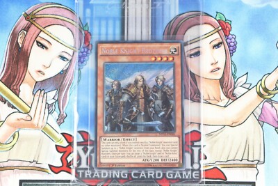 YuGiOh Noble Knight Brothers MP15-EN046 1st Ed Secret Rare -image