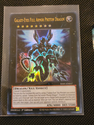 Galaxy-Eyes Full Armor Photon Dragon RA01-EN037 - Ultra Rare - 25th Anniversary-image