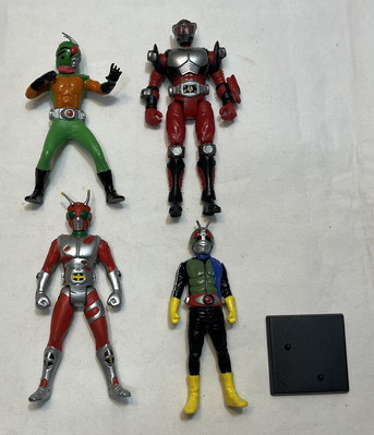Banpresto Kamen Rider ZX Vintage Masked Rider 3 Tokusatsu Action Figure Lot-image