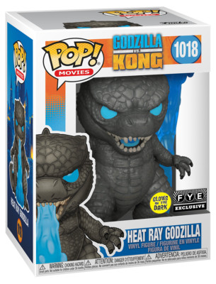Funko POP! Godzilla Vs Kong #1018 Heat Ray Godzilla - Limited FYE Exclusive - Ne-image