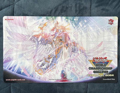 Yugioh  2024 Regional WCQ Saffira, Divine Dragon of the Voiceless Voice Playmat-image