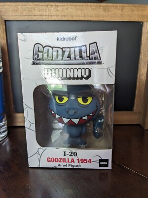 Godzilla Loot Crate Exclusive 1954 I-20 Kidrobot Bhunny 4 inch Vinyl Figure NIB-image