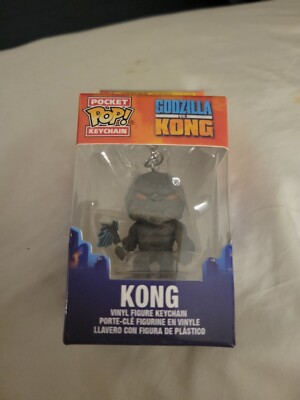 NEW 2021 Godzilla Vs Kong Pocket Pop Keychain Kong Funko Figure-image