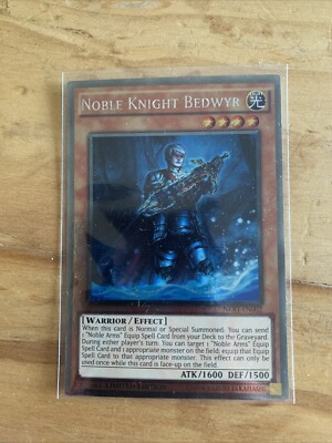 Noble Knight Bedwyr NKRT-EN002 Platinum Rare Limited Edition Yu-gi-oh Yugioh -image