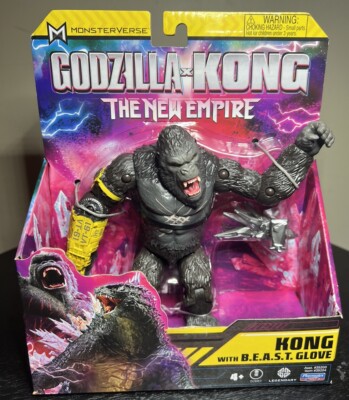 KONG w/ BEAST Glove 6” Figure Godzilla X Kong The New Empire 2024 Playmates-image