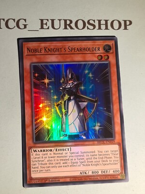 Noble Knight's Spearholder▪︎YUGIOH▪︎BROL▪︎ULTRA RARE▪︎ENGLISH▪︎1st ED▪︎NM #3026-image