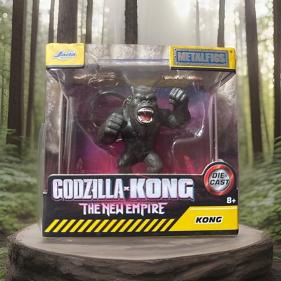 Godzilla X Kong The New Empire Kong Jada Metalfigs Keychain Toy-image