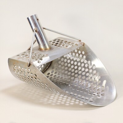 Used High Quality Stainless Metal Detecting Sand Scoop 8