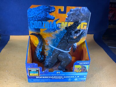 O8-15 GODZILLA VS KONG ACTION FIGURE - SUPERCHARGED GODZILLA - NIB-image