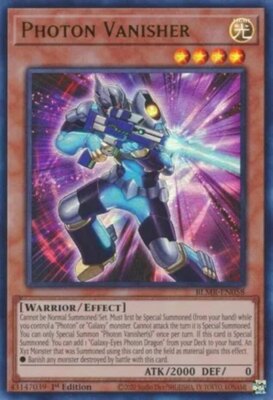 1x Photon Vanisher - BLMR-EN058 - Ultra Rare - 1st Edition Near Mint, English - -image