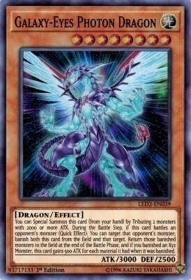 Galaxy-Eyes Photon Dragon (CT08-EN003) - MP Secret Rare Yugioh-image