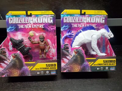 Godzilla X Kong The New Empire  Suko with Titanus Doug & Shimo Action Figures -image