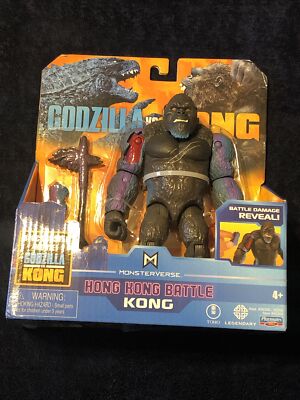 Monsterverse Godzilla vs. Kong - Kong with Fighter Jet/ Hong Kong Playmates-image