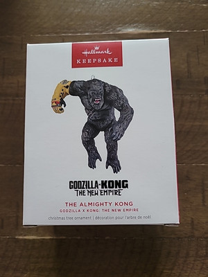 2024 HALLMARK- GODZILLA X KONG - THE NEW EMPIRE - KEEPSAKE ORNAMENT-image