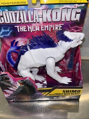 New 2024 Playmates Godzilla x Kong The New Empire Shimo with Frost Bite Blast-image