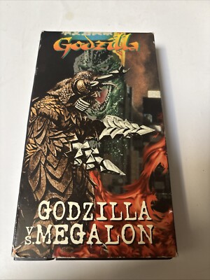 Vintage Godzilla Vs. Megalon VHS 1997 Used-image