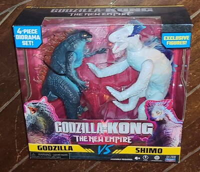 MonsterVerse GODZILLA x KONG the New Empire (2024) GODZILLA vs SHIMO Figures!-image