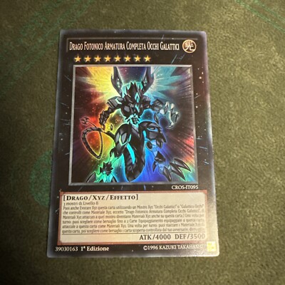 Galaxy-Eyes Full Armor Photon Dragon CROS-IT095 1st Edition - ITALIAN-image
