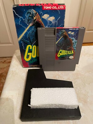 Godzilla: Monster of Monsters (Nintendo Entertainment System, 1989) NES In Box-image
