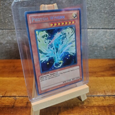 YUGIOH! 1-PHOTON WYVERN-SECRET RARE-1ST EDITION-PRC1-EN015-image
