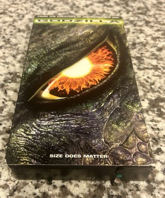Godzilla (VHS, 1998)  Textured Box-image