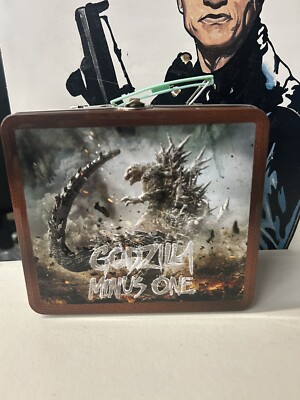 Surreal Godzilla Minus One Tin Titans PX Previews Exclusive Lunch Box & Thermos-image