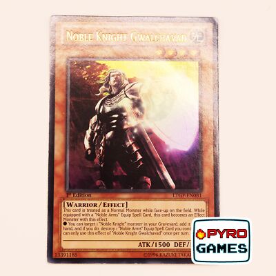 Noble Knight Gwalchavad - Yu-Gi-Oh! - LTGY-EN081 - Ultra Rare (Light Play Con...-image
