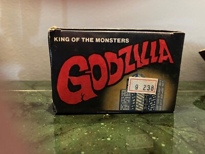 Vintage Godzilla Piezo Lighter 30th Anniversary Birthday 1985- in box, unopened-image