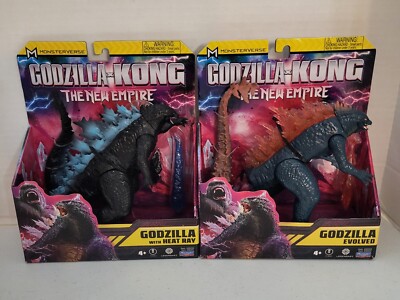 Godzilla X Kong: The New Empire  Godzilla Evolved - Lot of 2, New-image