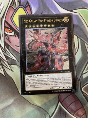 GAOV-EN041 Neo Galaxy-Eyes Photon Dragon Ultimate Rare Unlimited NM Yugioh Card-image