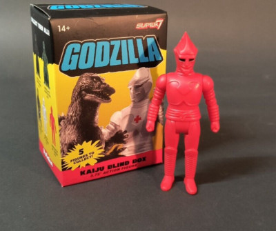 Super 7 ReAction - Godzilla Kaiju Blind Box - FIREFIGHTER JET JAGUAR - Target Ex-image