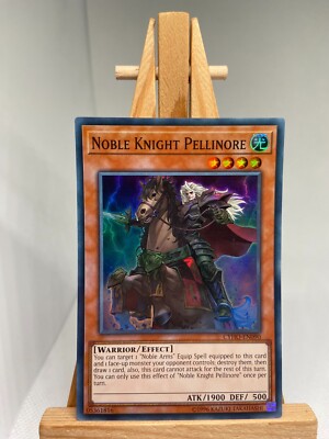 Noble Knight Pellinore - Super Rare CYHO-EN090 - NM - YuGiOh-image