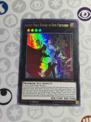 Sacred Noble Knight of King Custennin - CYHO-EN089 - Ultra Rare (NM) - Yugioh-image