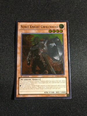 Yu-Gi-Oh! Noble Knight Gwalchavad LTGY-EN081 1st Edition Ultimate Rare NM-image