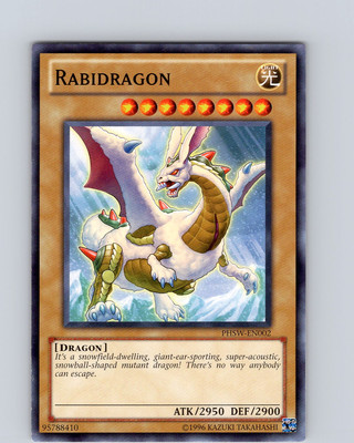 Yu-Gi-Oh TCG Rabidragon PHSW-EN002 Unlimited Regular Common Card NM-image