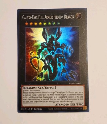 Galaxy-Eyes Full Armor Photon Dragon Super Rare RA01-EN037 25th Anniversary-image