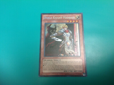 Yugioh - Noble Knight Medraut - CBLZ-EN081 - Secret Rare - Unlimited Ed. - MP-image