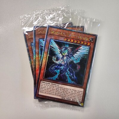 3x TN23 EN012 - Galaxy Eyes Photon Dragon - Quarter Century Rare - Sealed EURO-image