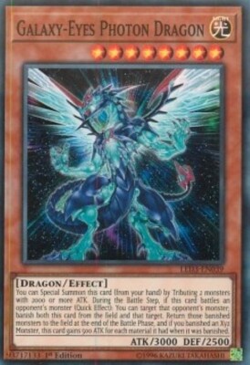 Yugioh-Galaxy-Eyes Photon Dragon-Super Rare-1st Edition-LED3 EN039 (LP)-image