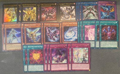 Yu-Gi-Oh! Galaxy Photon Pack Including Divine Golden Shadow Dragon Dragluxion-image