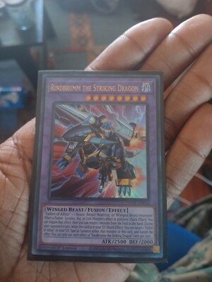 Yu-Gi-Oh! TCG Rindbrumm the Striking Dragon Photon Hypernova PHHY-EN034 1st...-image