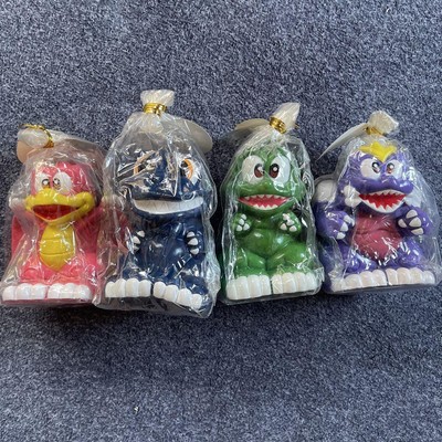 Rare Godzilla Soft Vinyl Concorde Piggy Box Set Of 4-image