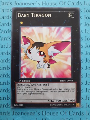 Baby Tiragon PHSW-EN038 Rare Yu-Gi-Oh Card 1st Edition New-image