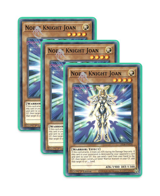 Yugioh! Noble Knight Joan LED8-EN030 (C) 1st Ed 3x (Warrior Support)-image