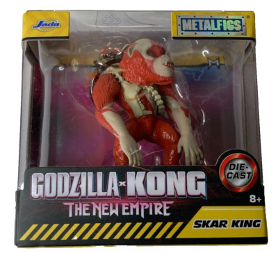 Jada Metal figs Godzilla & Kong the New Empire-Skar King- Key Chain figure-image