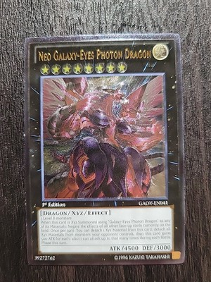 Yugioh Neo Galaxy-Eyes Photon Dragon GAOV-EN041 Ultimate Rare 1st Edition NM/VLP-image