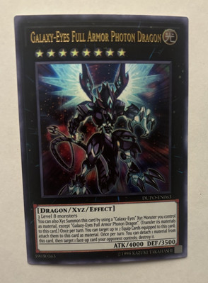 Yugioh TCG - Galaxy-Eyes Full Armor Photon Dragon - Ultra Rare 1st ed-DUPO-EN063-image